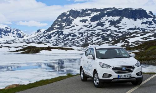Record breaking new milestones for hyundai motor fuel cell rally 5