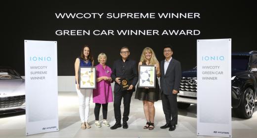Huyndai IONIQ prejel nagrado Svetovni ženski avto leta 2018