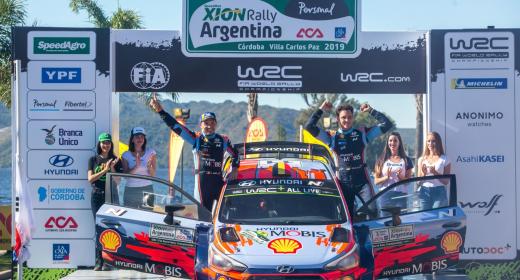 Dvojna zmaga za Hyundai na Rallyju Argentina