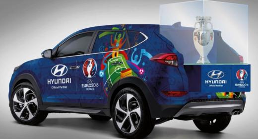 Hyundai uradni prevoznik pokala UEFA EURO 2016